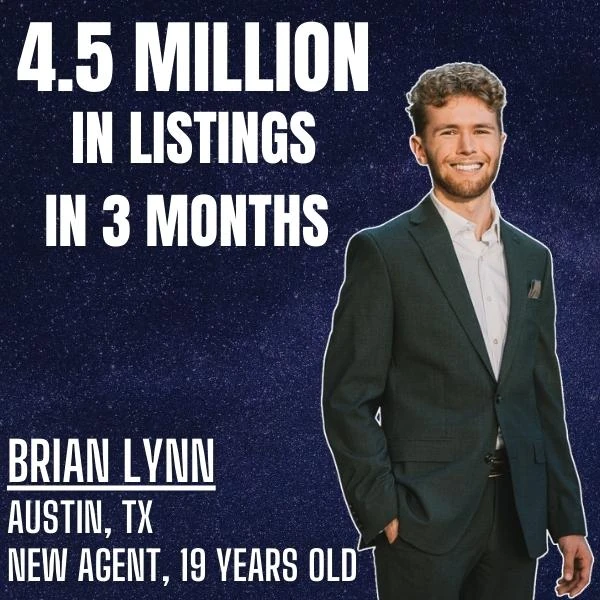 Brian Lynn: $4.5 million in listings in three months.