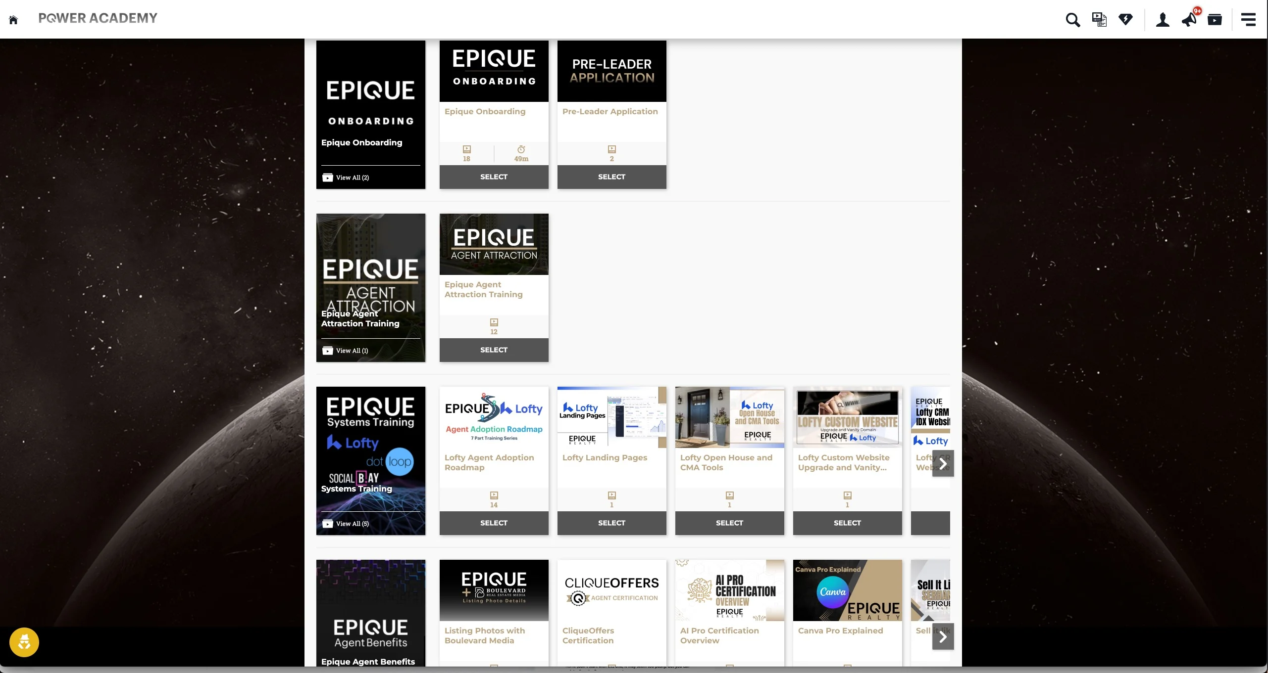 Epique · Brokerage training and resources
